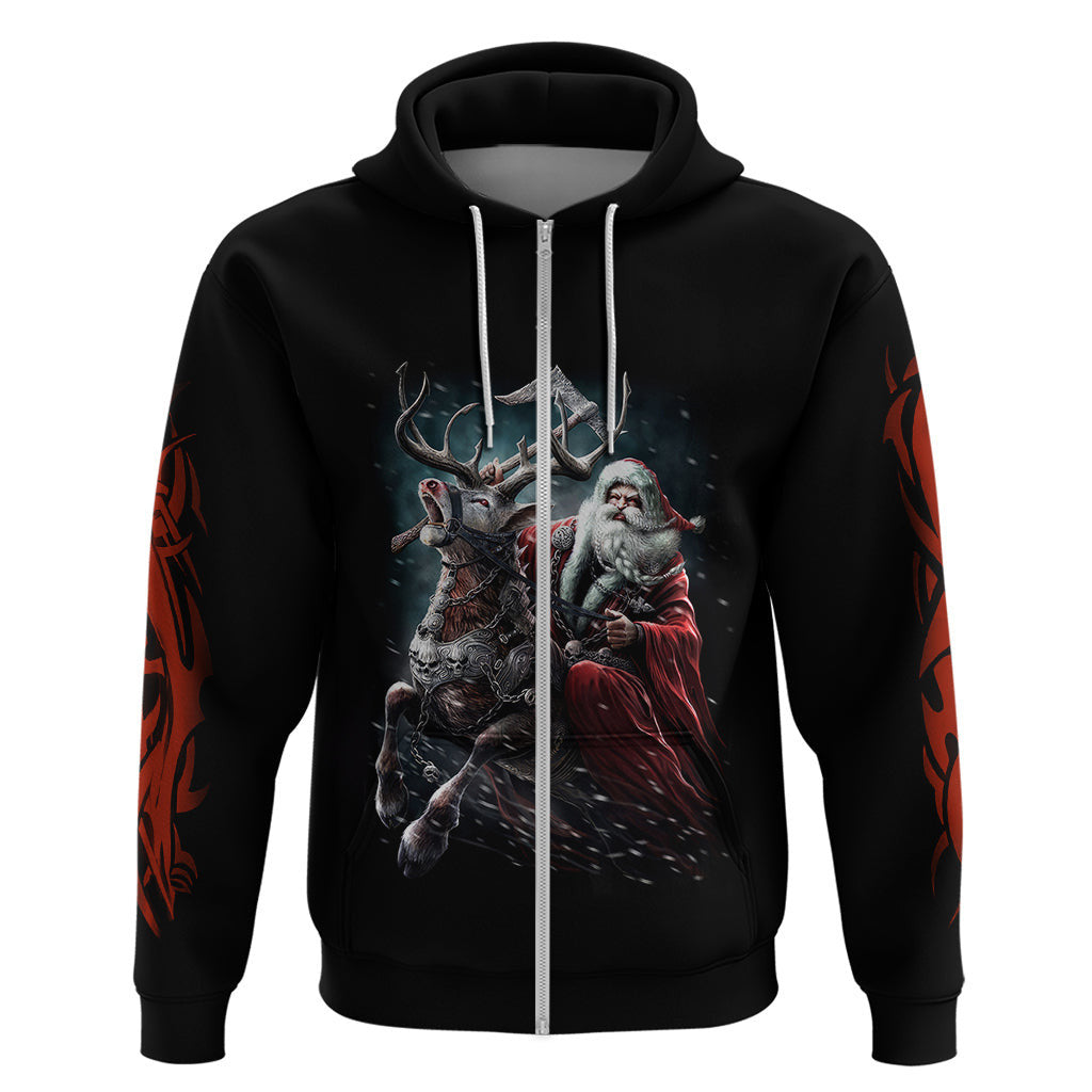 Viking Santa Claus Vahalla Santa Clau Coming Viking Hoodie