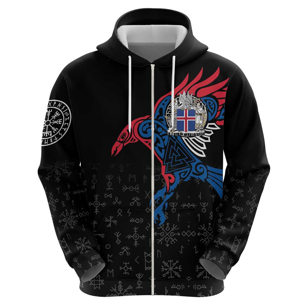 Iceland Viking Culture Norse Mythology Raven Tattoo Viking Hoodie