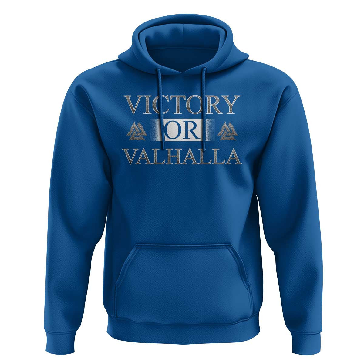 Victory Or Valhalla Norse Mythology Viking Hoodie Cotton