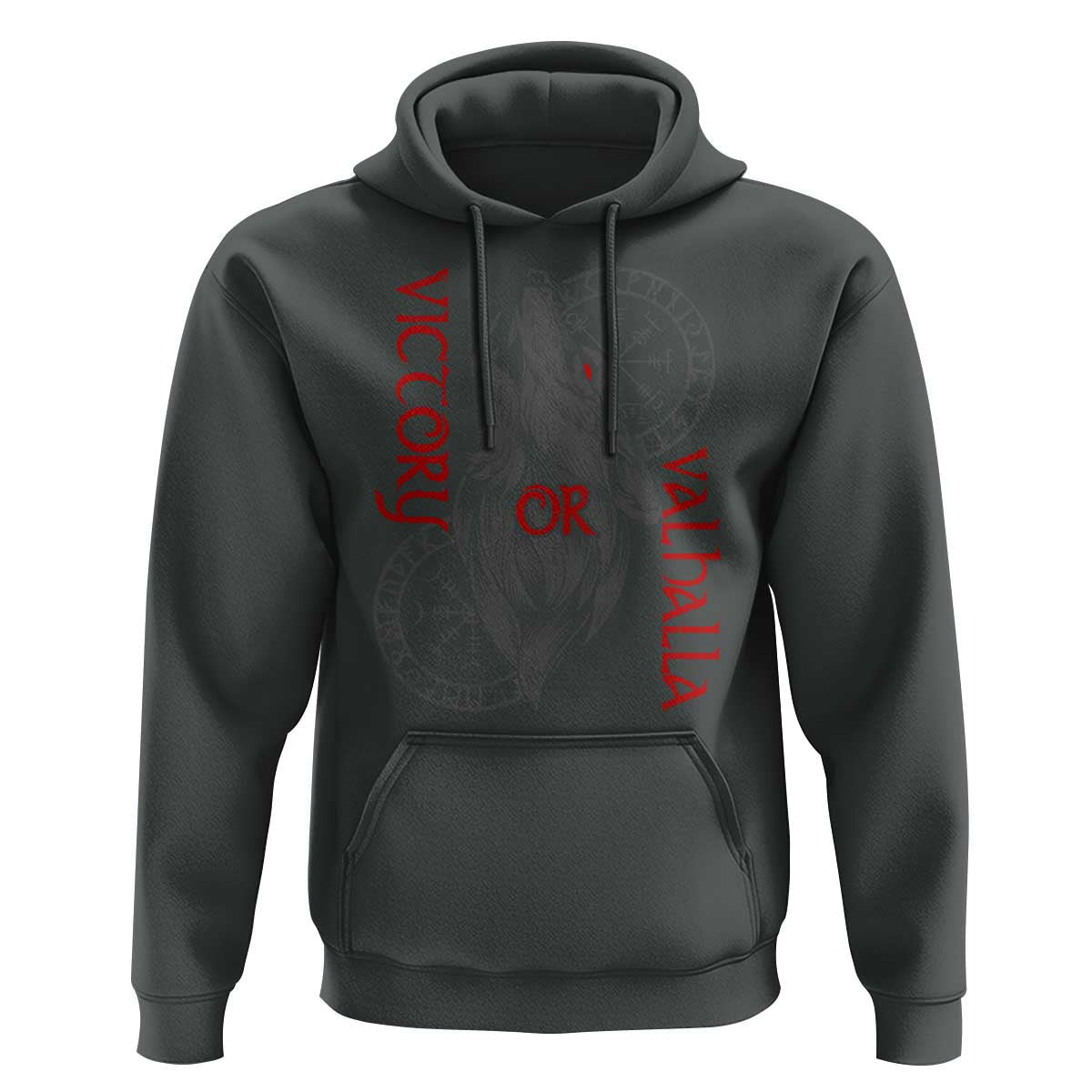 Viking Victory Or Valhalla Norse Mythology Viking Hoodie Cotton