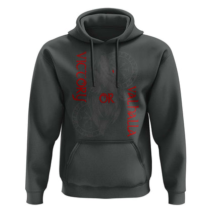 Viking Victory Or Valhalla Norse Mythology Viking Hoodie Cotton