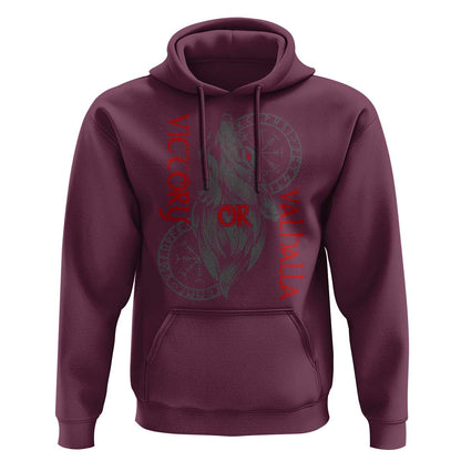 Viking Victory Or Valhalla Norse Mythology Viking Hoodie Cotton