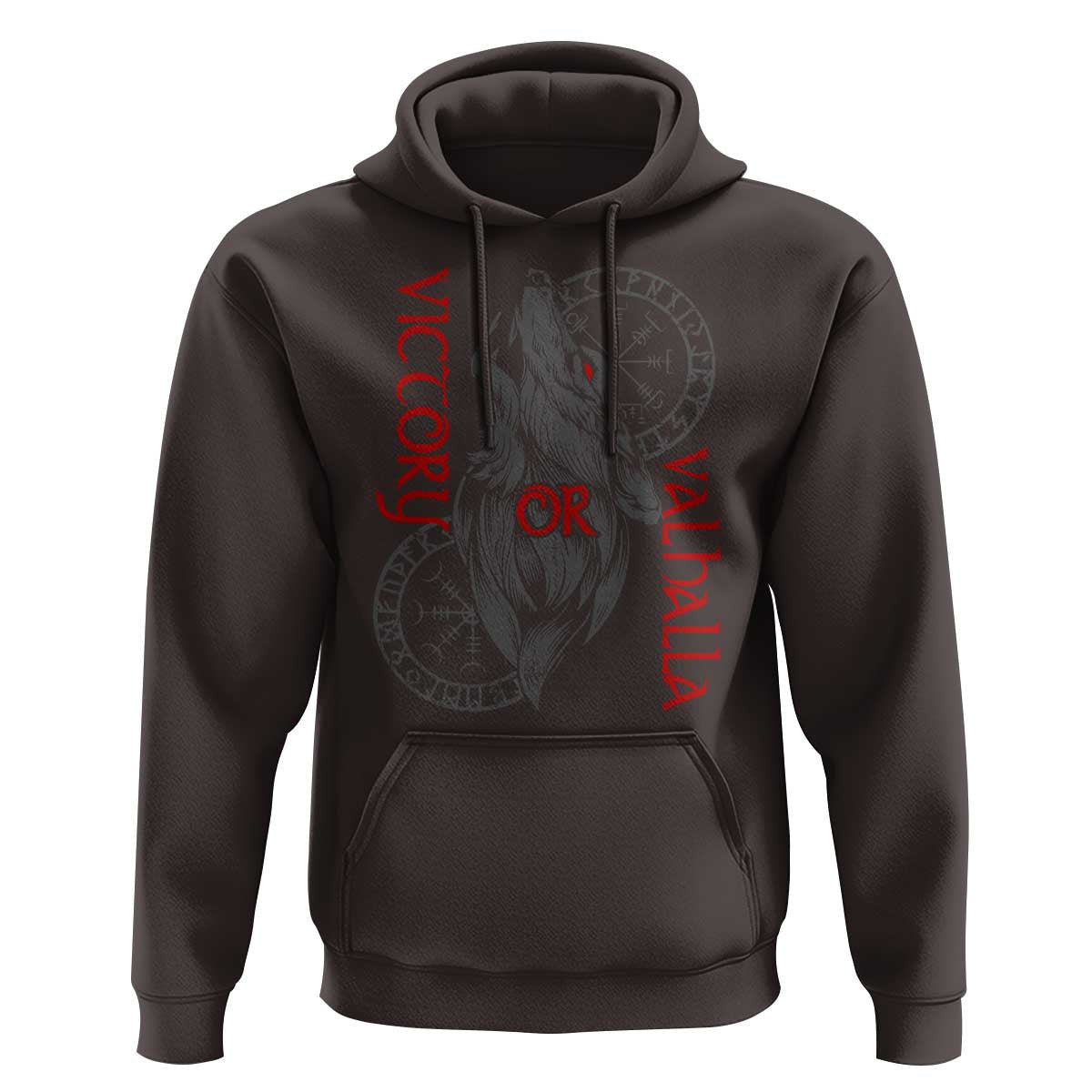 Viking Victory Or Valhalla Norse Mythology Viking Hoodie Cotton