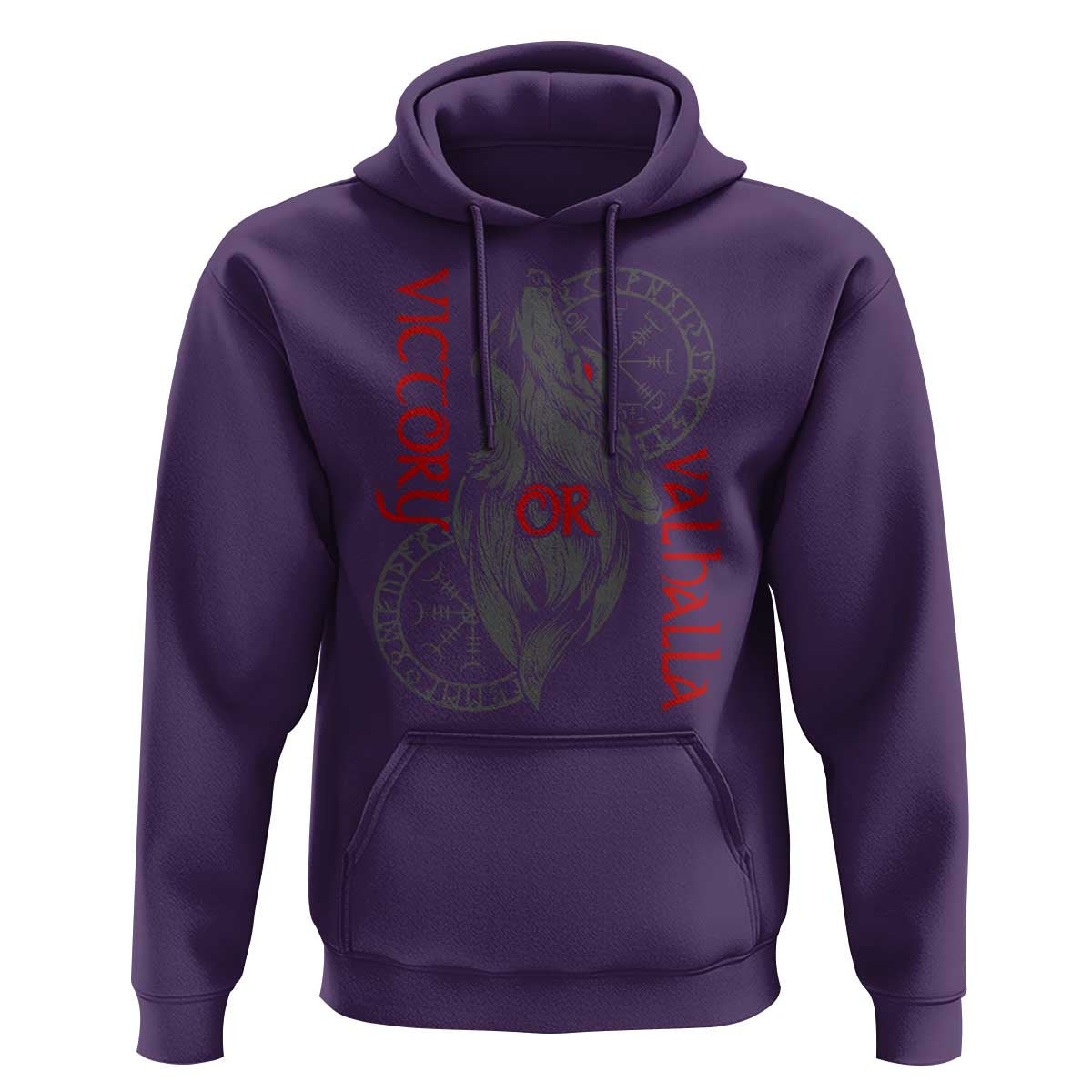 Viking Victory Or Valhalla Norse Mythology Viking Hoodie Cotton