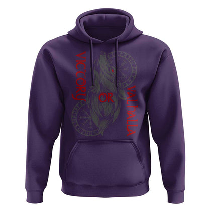 Viking Victory Or Valhalla Norse Mythology Viking Hoodie Cotton