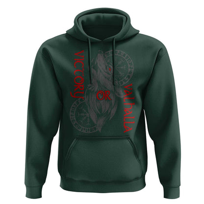 Viking Victory Or Valhalla Norse Mythology Viking Hoodie Cotton