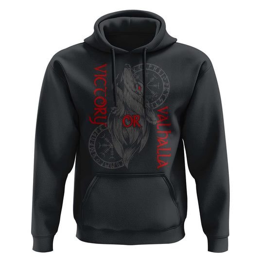 Viking Victory Or Valhalla Norse Mythology Viking Hoodie Cotton