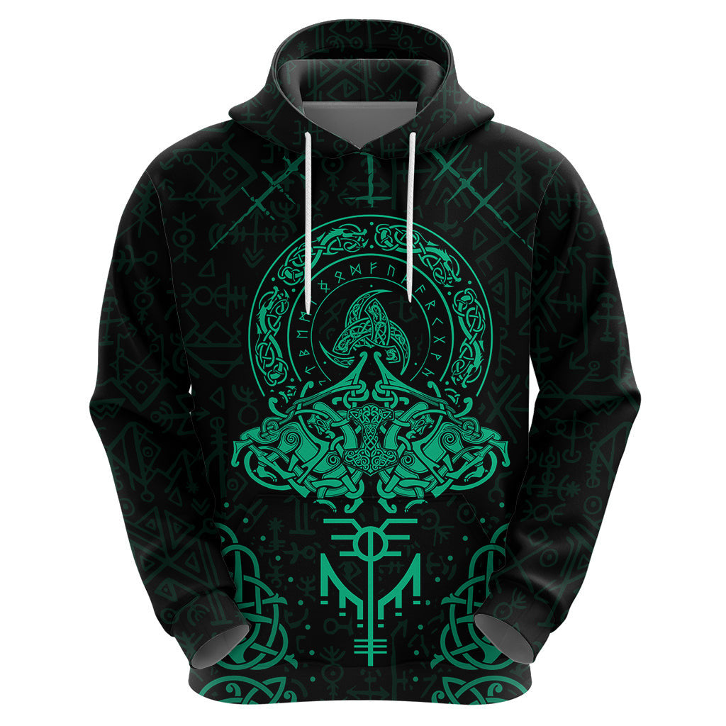 Valhalla's Eternal Glory Viking Hoodie