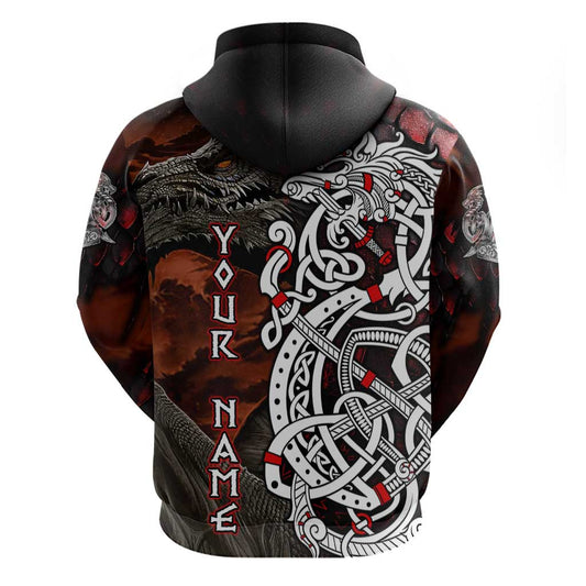 Viking Dragons Norse Mythology Viking Hoodie