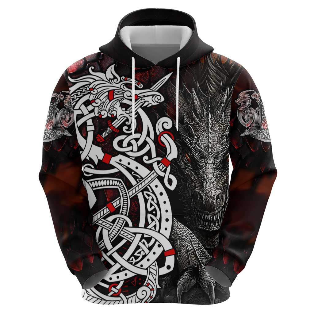 Viking Dragons Norse Mythology Viking Hoodie