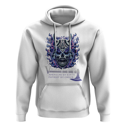 Viking By Blood American By Birth Patriot By Choice Viking Hoodie Cotton