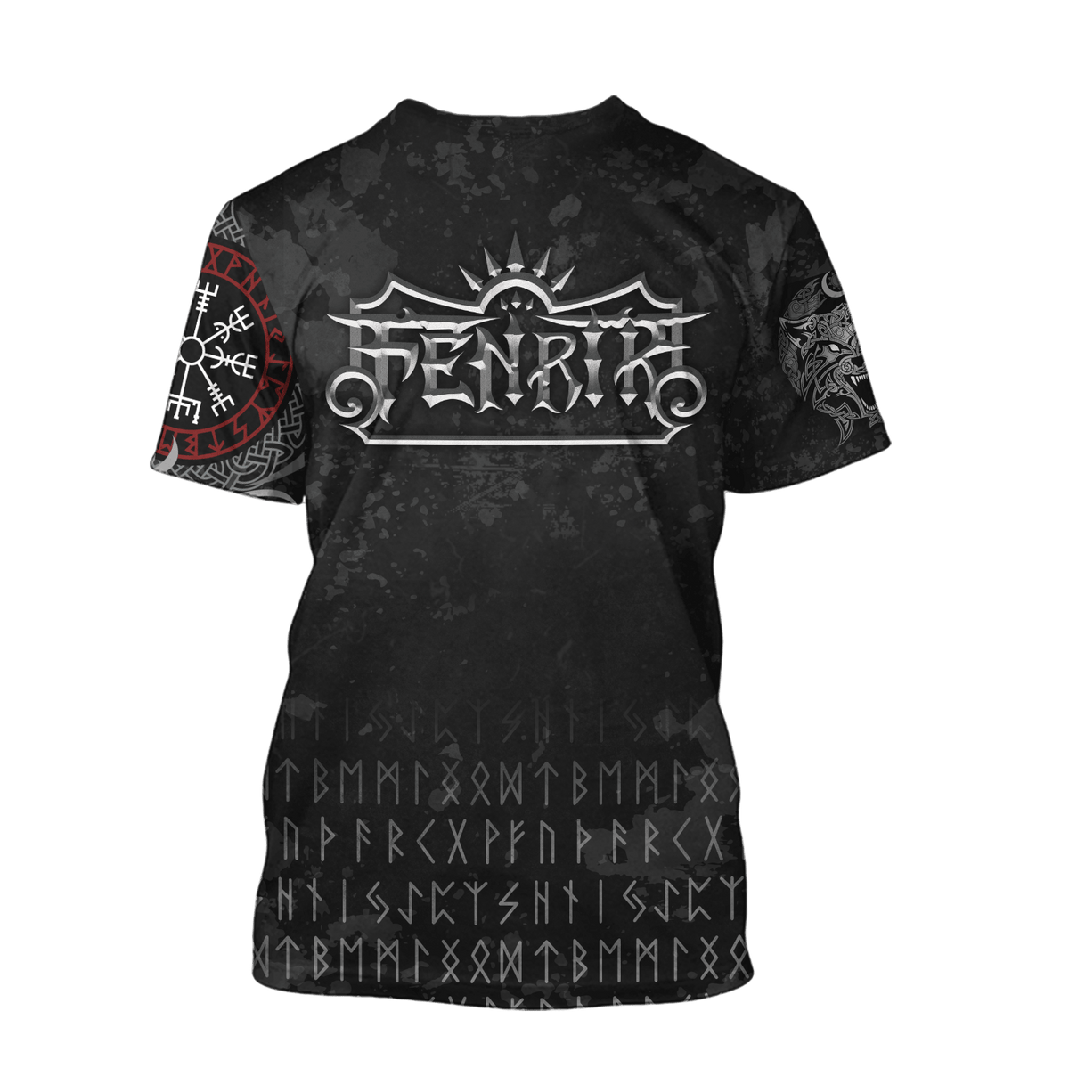 Viking Style Pullover Hoodie - American Viking Fenrir A39 VKNGB