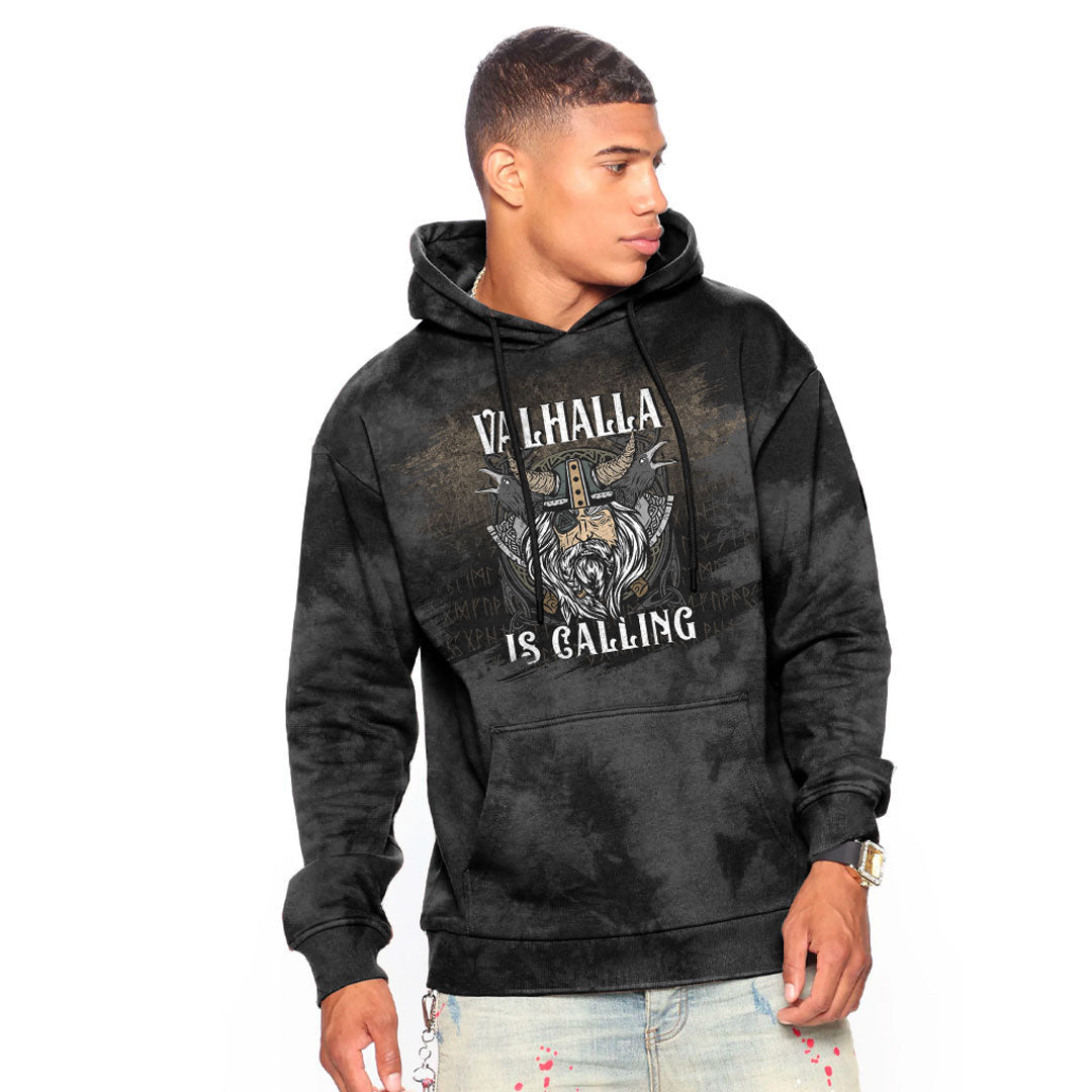 Viking Style Hoodie - Valhalla Is Calling Hoodie A39 VKNGB