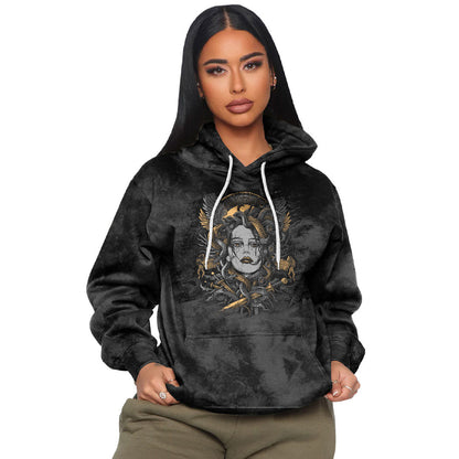 Viking Style Hoodie - Head Of Medusa Hoodie A39 VKNGB