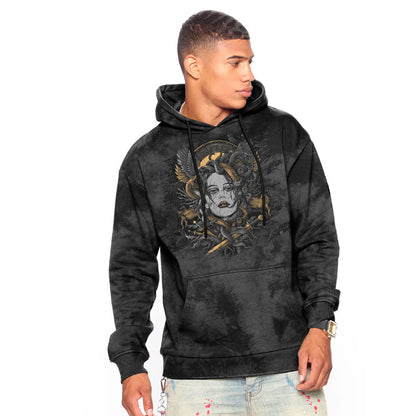 Viking Style Hoodie - Head Of Medusa Hoodie A39 VKNGB
