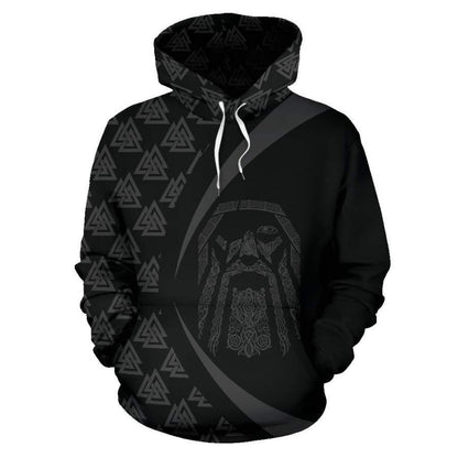 VikingStyle Clothing - Odin Viking Hoodie VKNGB