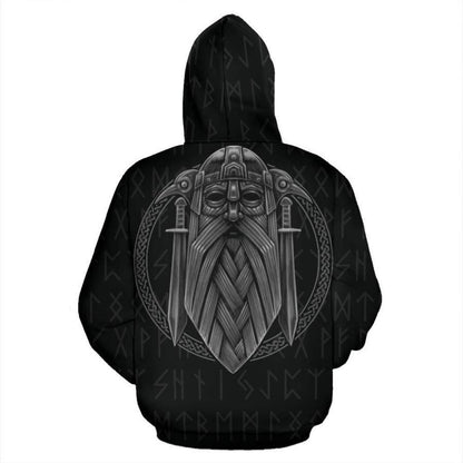 VikingStyle Clothing - Odin Viking Hoodie VKNGB