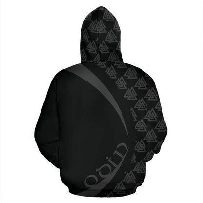 VikingStyle Clothing - Odin Viking Hoodie VKNGB