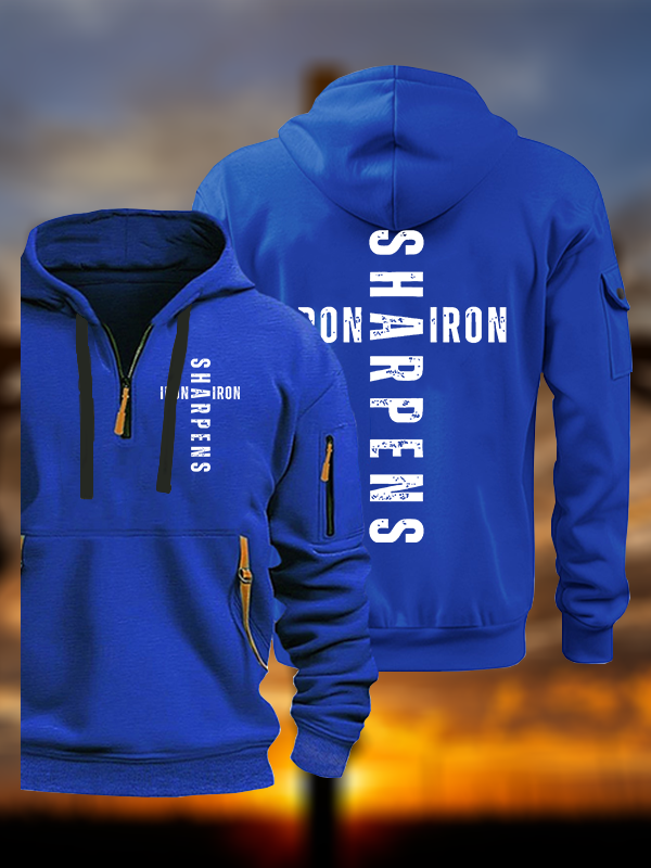 Iron Jesus God Christian Zipper Hoodies
