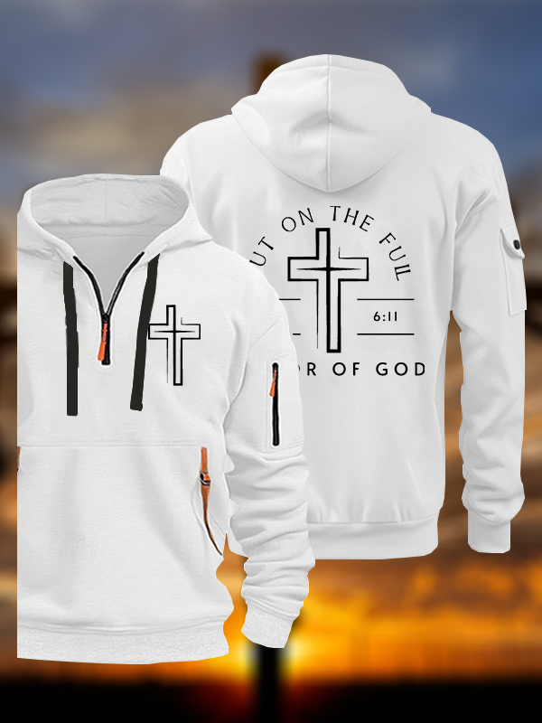Armor Of God Jesus God Christian Zipper Hoodies