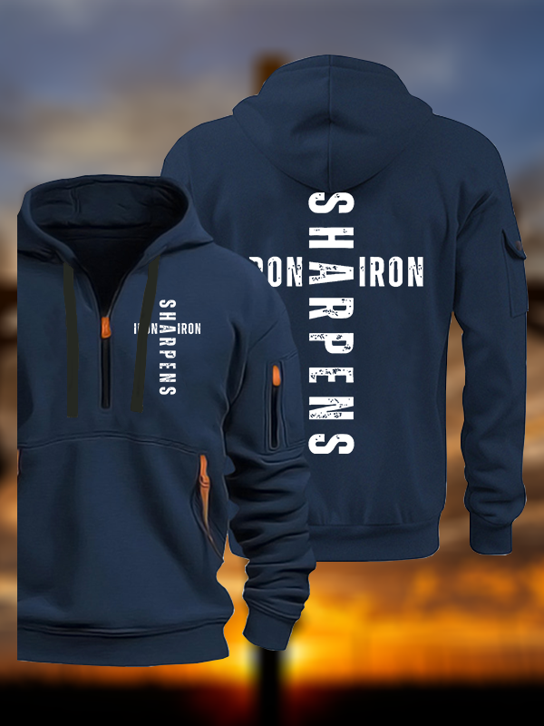 Iron Jesus God Christian Zipper Hoodies