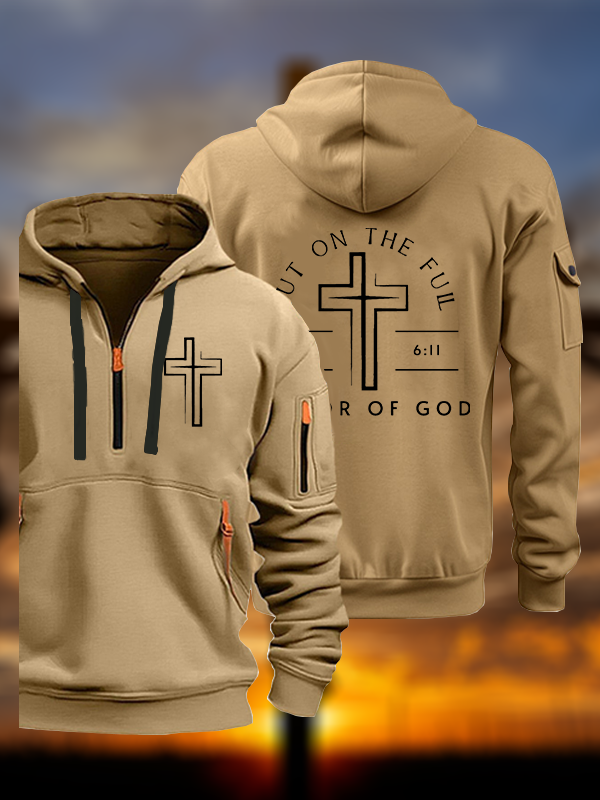 Armor Of God Jesus God Christian Zipper Hoodies