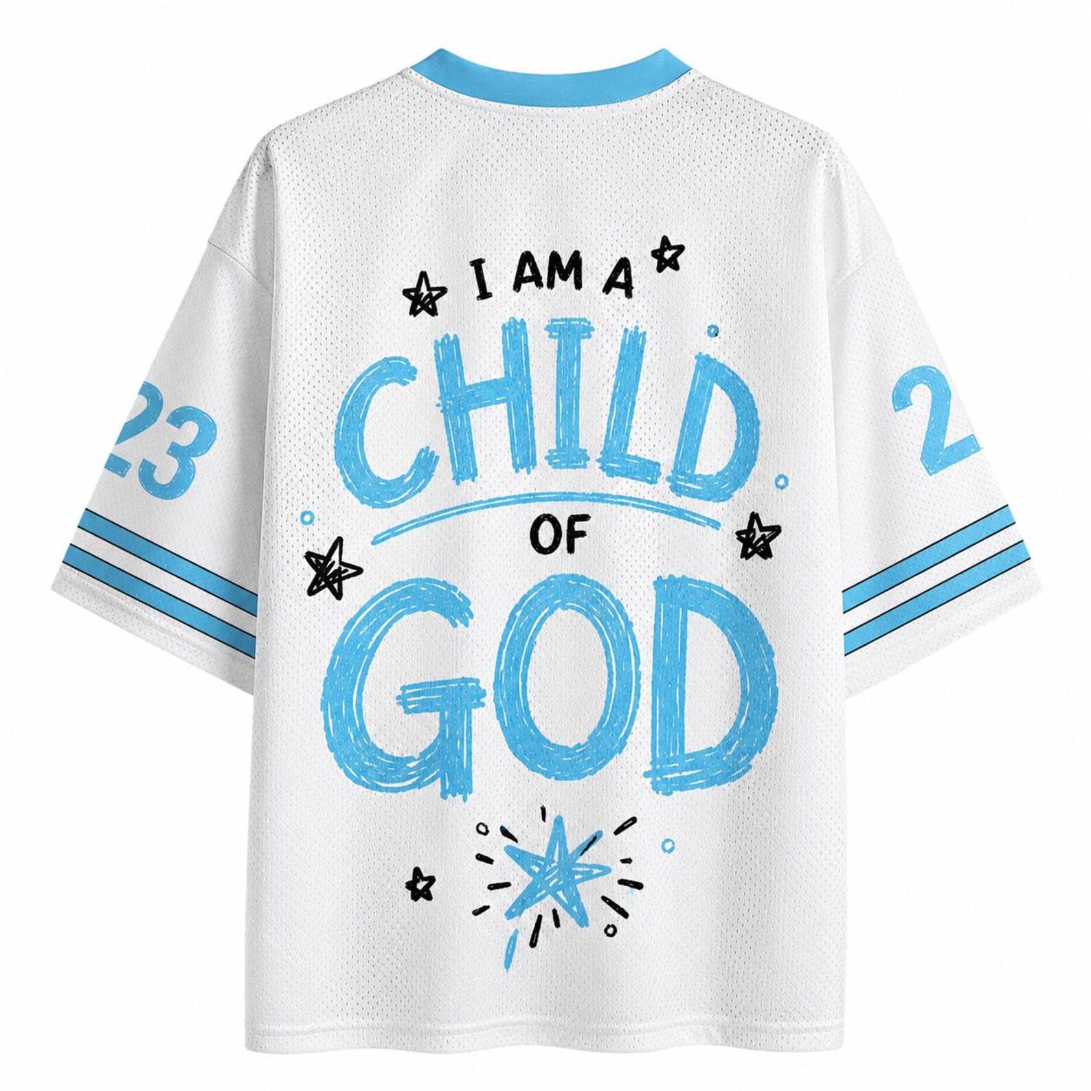 Child Of God Christian Mesh Jersey