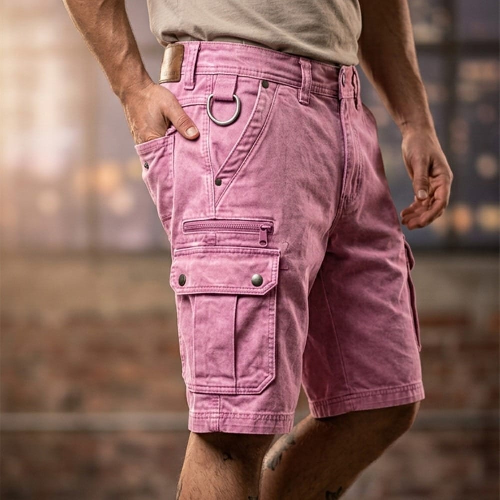 Liam Utility Cargo Shorts – Washed Street Style
