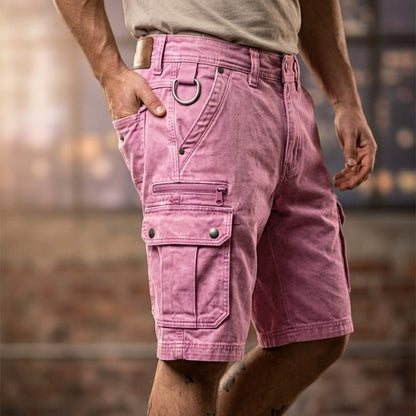 Liam Utility Cargo Shorts – Washed Street Style