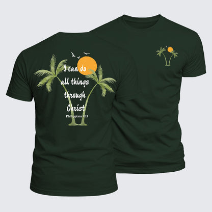 Luxe Mercerized Cotton Tee - Philippians 4:13