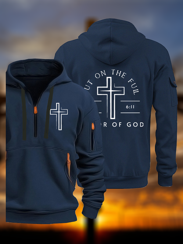 Armor Of God Jesus God Christian Zipper Hoodies