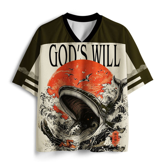 God's Will Christian Mesh Jersey