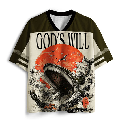 God's Will Christian Mesh Jersey