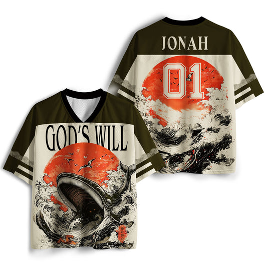God's Will Christian Mesh Jersey