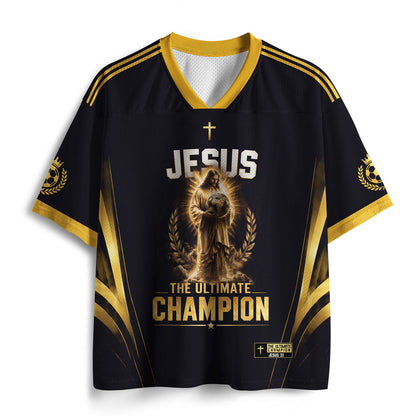 Jesus The Ultimate Champion Christian Mesh Jersey