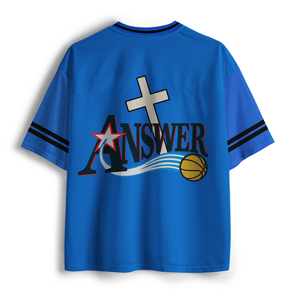 Jesus Is The Answer Christian Mesh Jersey