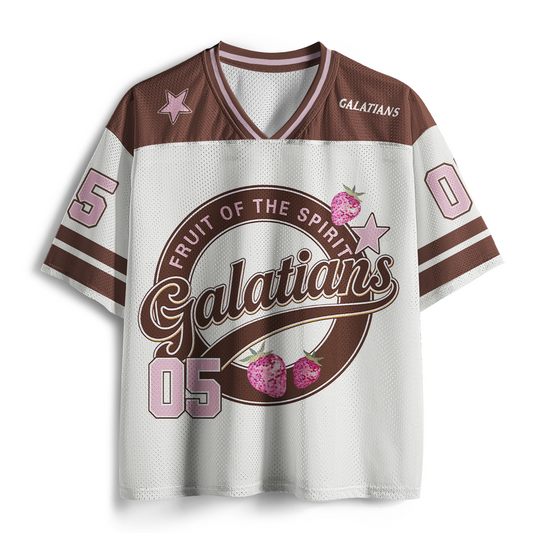 Fruit Of The Spirit Christian Mesh Jersey