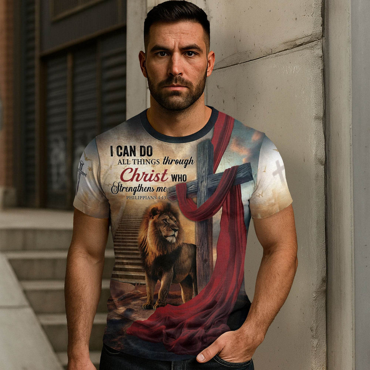 I Can Do All Things Through Christ Philippians 4:13 T-Shirt