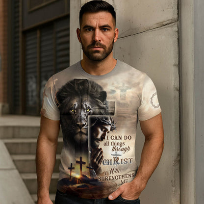 I Can Do All Things Through Christ Calvary Hills Faith T-Shirt