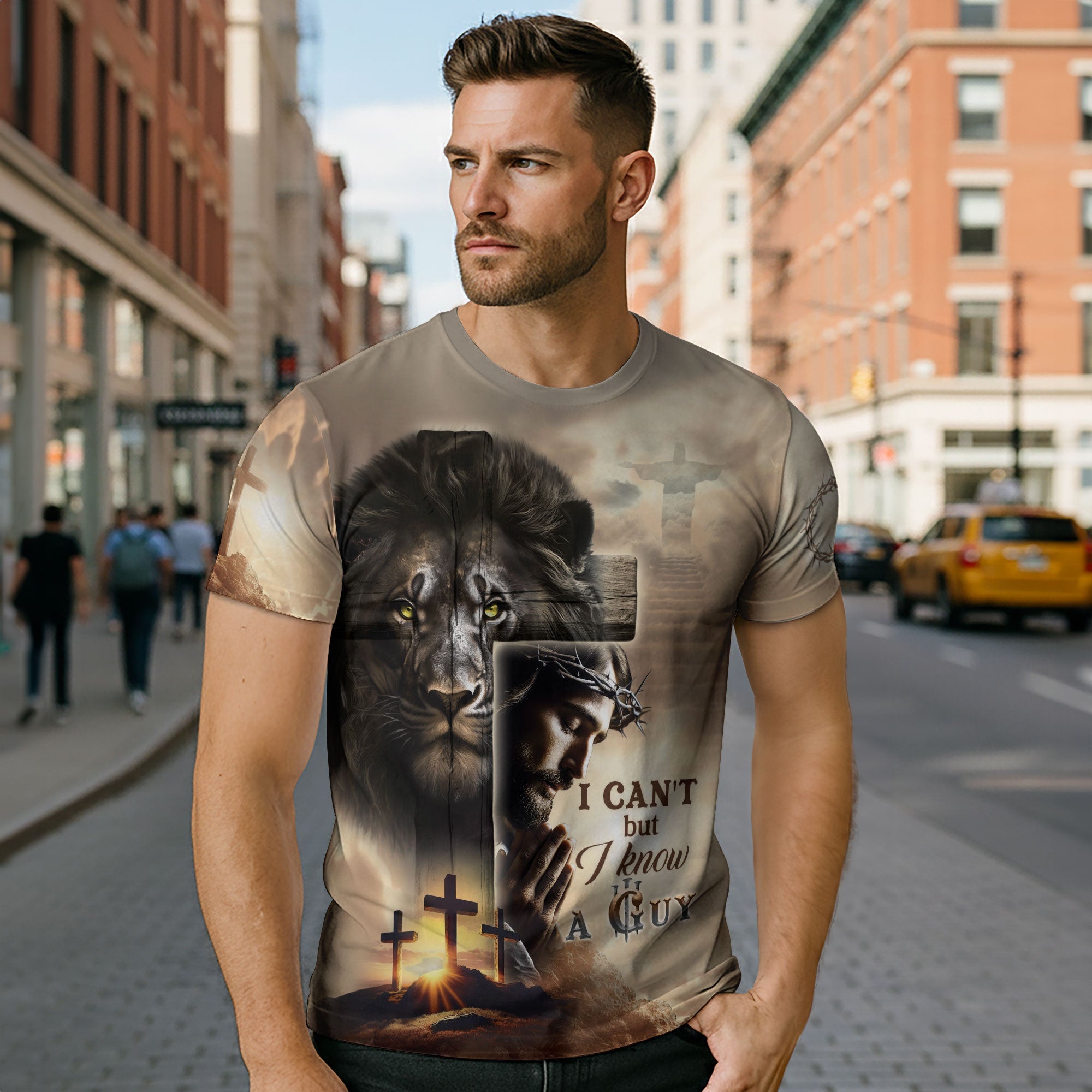 I Know A Guy With The Roar Of A Lion Christian T-Shirt