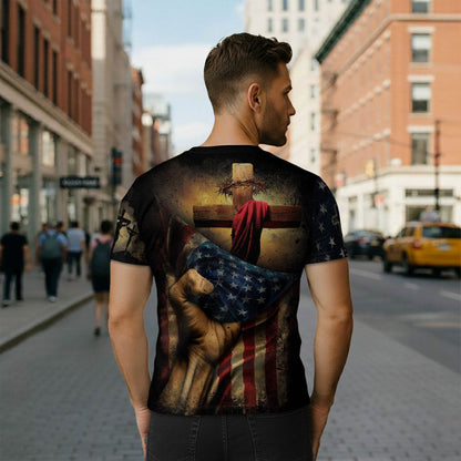 I Can’t But I Know A Guy – Patriotic Cross Christian T-shirt
