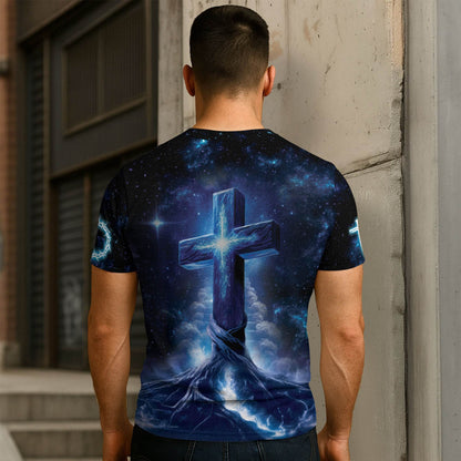 Rooted In Christ The Lion The Lamb And The King T-Shirt