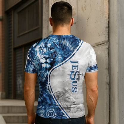 I’ve Read The Final Chapter God Wins Blue Cross Lion Christian T-Shirt