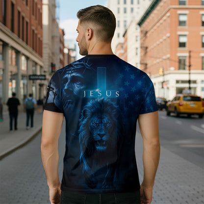 Jesus Loves You Lion of Judah Christian T-Shirt