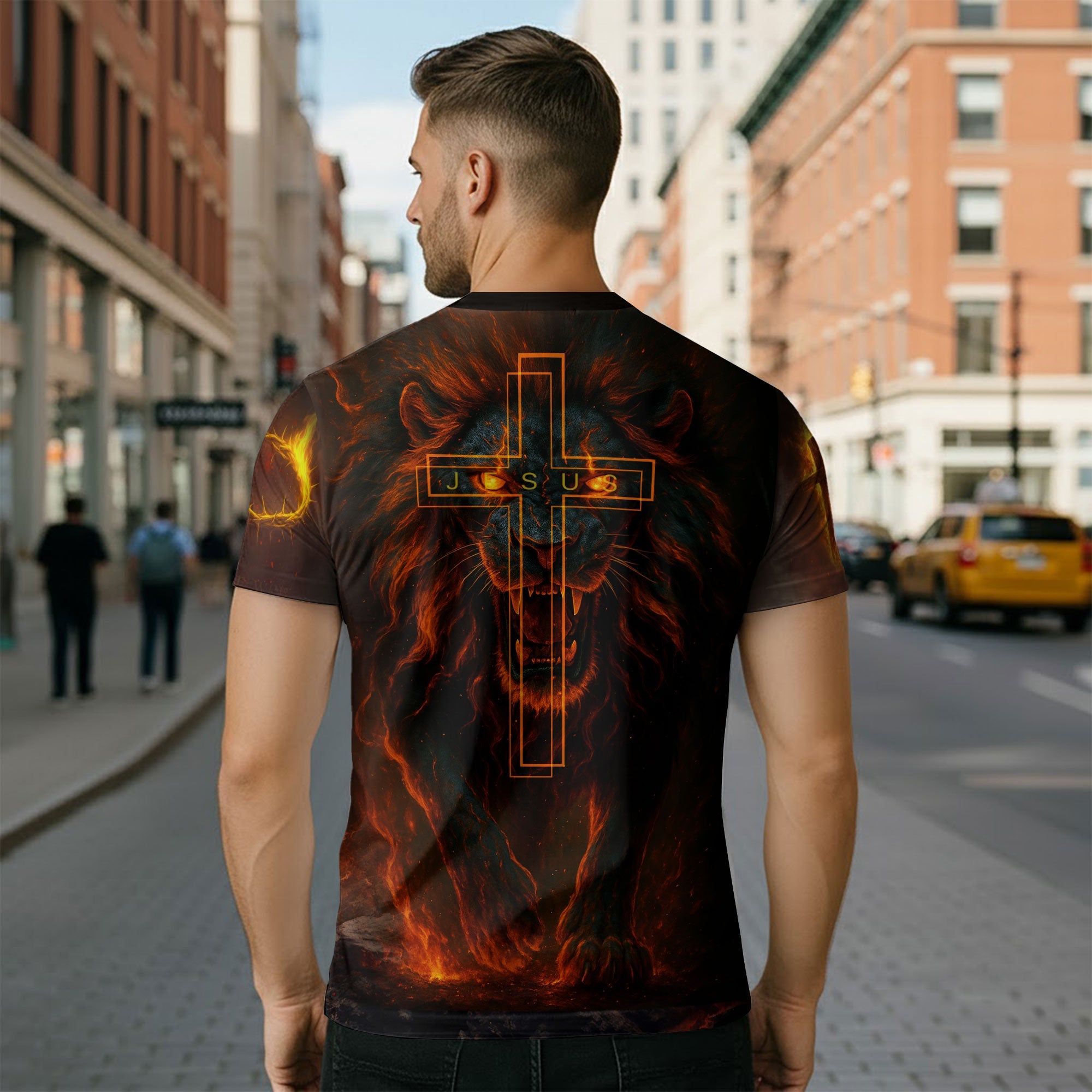Jesus The Way The Truth The Life Lion of Judah T-Shirt