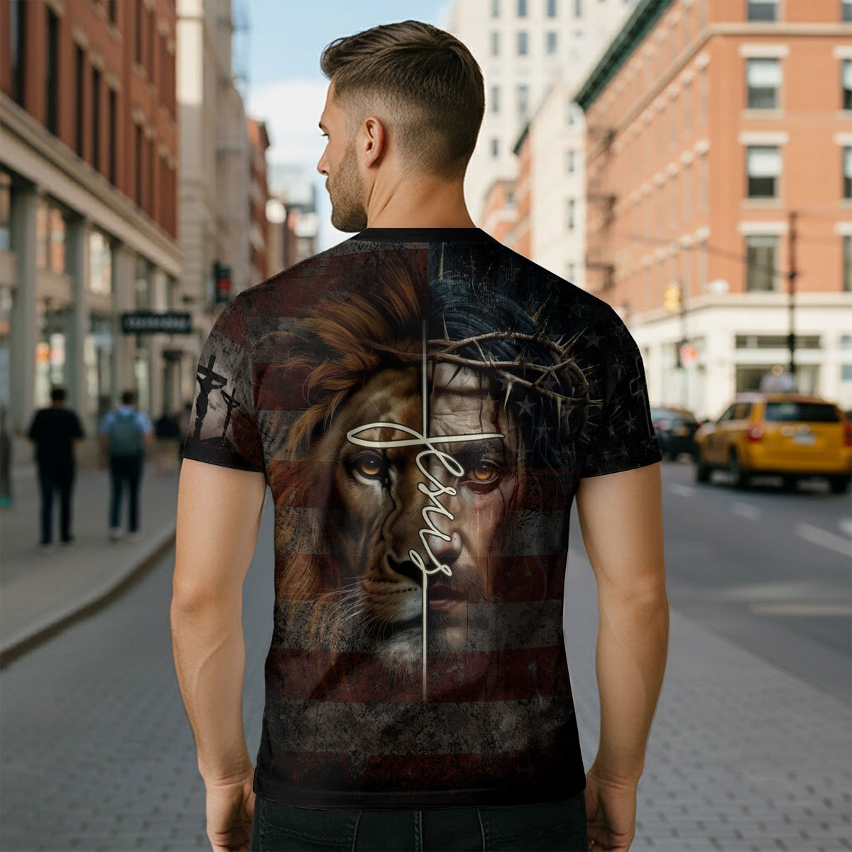 I Can’t But I Know A Guy Lion & Jesus T-Shirt