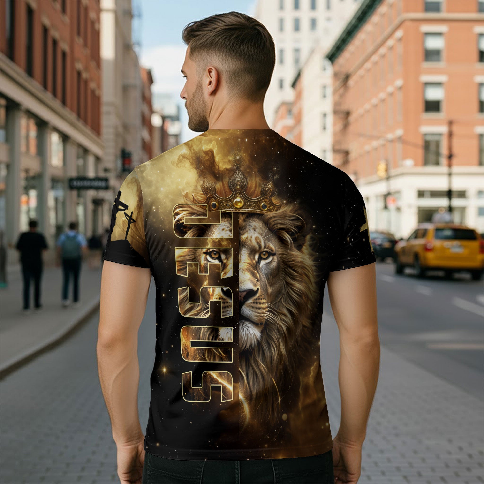 I Can’t But I Know A Guy Jesus Lion Of Judah Crown Of Glory Christian T-Shirt