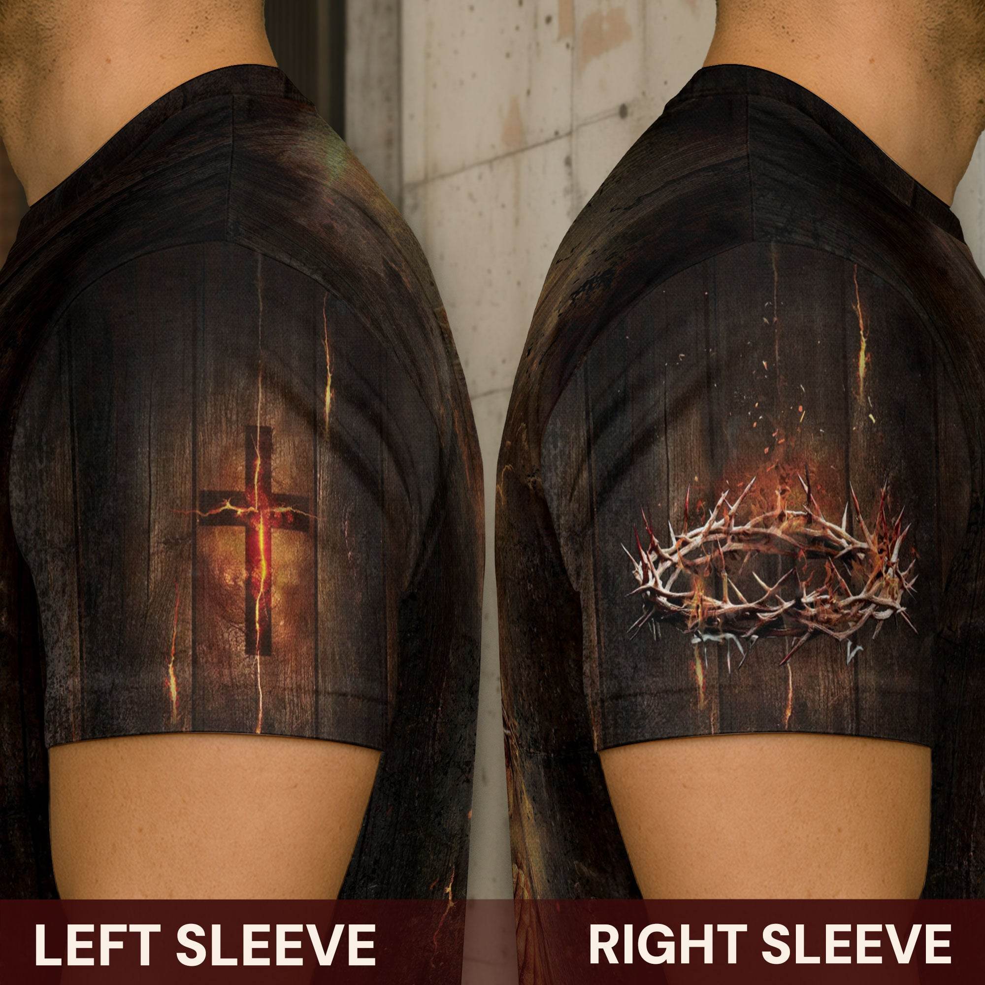 Faith Over Fear Lion & Cross Christian T-Shirt