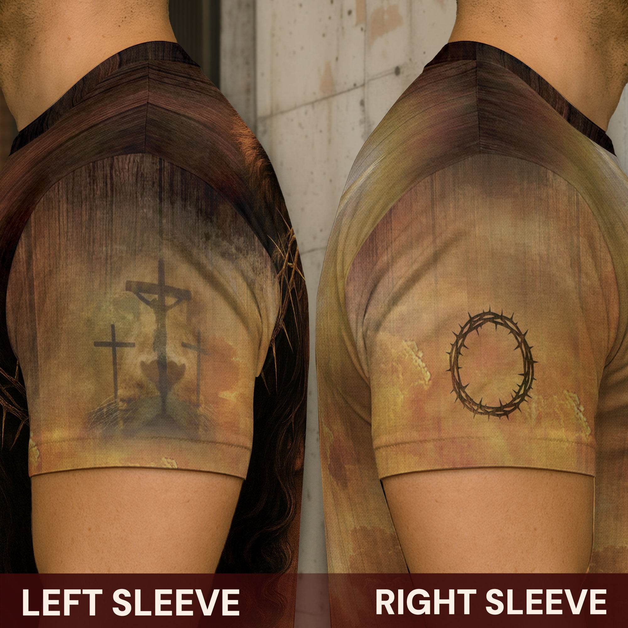 Faith Over Fear Lion, Jesus & Lamb T-Shirt