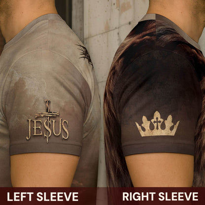 Jesus Is King Shirt – Bold Christian Graphic Tee